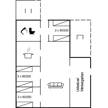 Hébergement de vacances Redward - 1km From The Sea By Interhome *